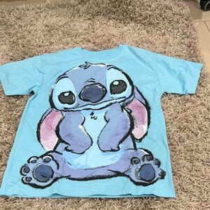 Blue Womans Stitch Tshirt